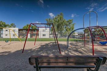 Playground at Casa Del Coronado Apartments in Tucson Arizona 2021